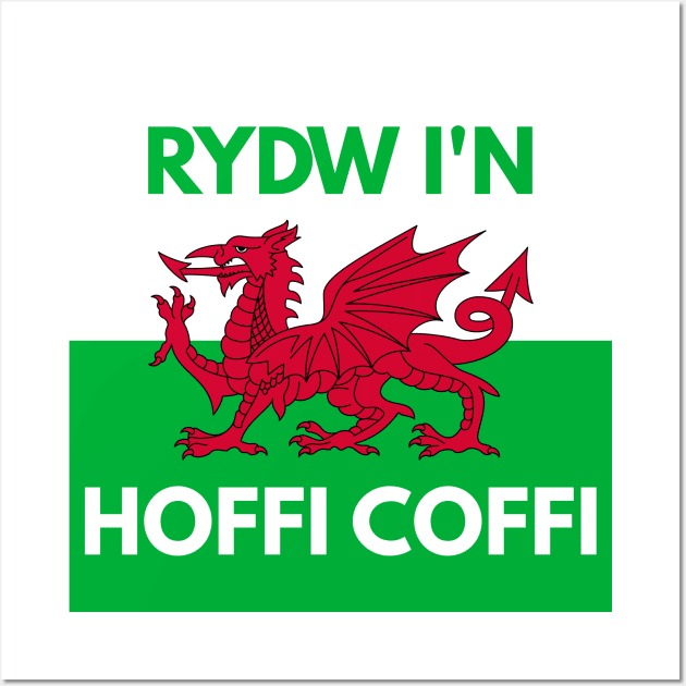 Rydw I'n Hoffi Coffi Wall Art by Jesabee Designs